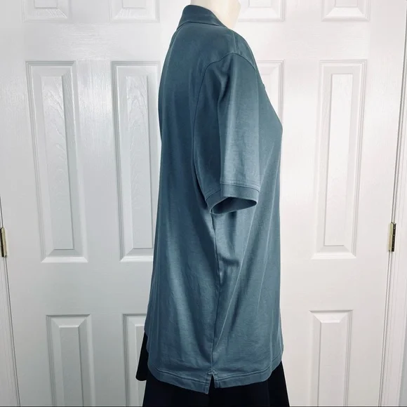 BANANA REPUBLIC polo shirt shirt sleeve casual wear Men’s wear Teal green XL - Picture 3 of 9